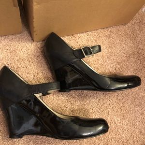 Mary Jane Wedge Heels